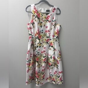 Tahari Women’s Floral Cocktail Dress Size 12